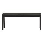 Form & Refine Lightweight bench, black-stained oak