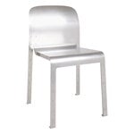 Dining chairs, Rivet chair, aluminium, Silver