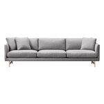 Sofas, Calmo sofa 80, 3-seater, lacquered oak - Sunniva 242, Grey