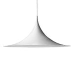 Pendant lamps, Semi pendant 60 cm, matt white, White