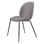Dining chairs, Beetle chair, black chrome - Messenger 5 0081, Grey