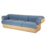 Sofas, Basket 3-seater sofa, rattan - Sunday 002, Natural