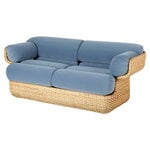 Sofas, Basket 2-seater sofa, rattan - Sunday 002, Natural