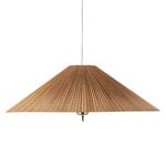 Pendant lamps, Tynell 1972 pendant, 90 cm, brass - bamboo, Gold