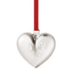 Decorazione da collezione 2022, cuore, ottone placcato palladio