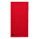Gelato bath towel, 70 x 140 cm, goji red