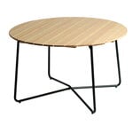 Grythyttan Stålmöbler Tavolo 9A, 120 cm, verde - pino oliato