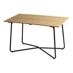 Grythyttan Stålmöbler Tavolo B25A, 120 x 70 cm, verde - pino oliato