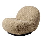 GUBI Pacha Outdoor lounge chair, swivel base, Chevron FR 022