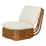 Outdoor lounge chairs, Bohemian 72 lounge chair, rattan - Chevron FR 002, White