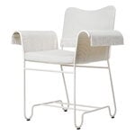 Tropique chair with fringes, classic white - Leslie 06