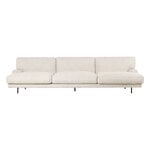 Sohvat, Flaneur 3-istuttava sohva, antiikkimessinki - Indianskop 15, Valkoinen