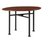 Carmel coffee table, 60 x 60 cm, black - rock red