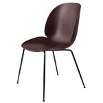 Beetle chair, black steel - dark pink Beetle chair, black steel - dark pink