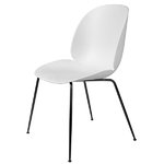 Beetle chair, black steel - white Beetle chair, black steel - white
