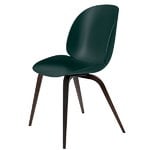 Beetle chair, smoked oak - green