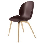 Gubi Beetle tuoli, tammi - dark pink