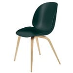 Dining chairs, Beetle chair, oak - green, Green