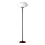 Stemlite floor lamp, 150 cm, dimmable, black red