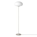 Floor lamps, Stemlite floor lamp, 150 cm, dimmable, pebble grey, White