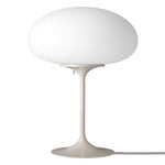 Table lamps, Stemlite table lamp, 42 cm, dimmable, pebble grey, White