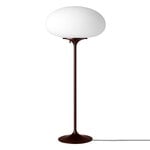 Lampade da tavolo, Lampada da tavolo Stemlite, 70 cm, dimmerabile, rosso nero, Bianco