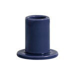 Tube candleholder, S, dark blue
