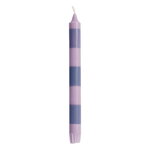 HAY Stripe candle, purple - lilac