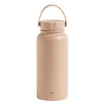 Drinking bottles, Mono thermal bottle 0,9 L, cappuccino, Beige