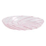 Plates, Spin saucer, 2 pcs, clear - pink, Pink