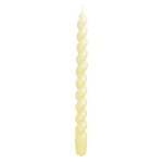 Candles, Long Spiral candle, citrus, Yellow