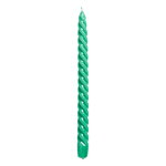 HAY Twist Long candle, green