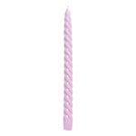 HAY Twist Long candle, lilac