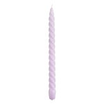 Candles, Long Twist candle, lilac, Purple