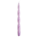 Candles, Soft Twist candle, lilac, Purple