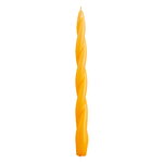 Soft Twist candle, warm yellow