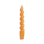 Candles, Spiral candle, tangerine, Orange