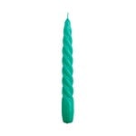 HAY Twist candle, green