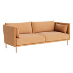 HAY Silhouette sohva 3-ist, Linara 142/Sense cognac - öljytty tammi