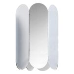 Wall lamps, Arcs Wall Sconce, mirror, Silver