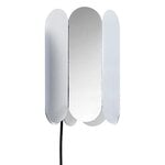 Wall lamps, Arcs Wall Switch, mirror, Silver