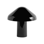 , Pao Portable table lamp, soft black, Black
