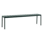 Outdoor benches, Balcony bench, 165,5 cm, dark forest, Green