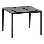 Patio tables, Balcony low table, 50 x 51,5 cm, anthracite, Black