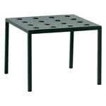Patio tables, Balcony low table, 50 x 51,5 cm, dark forest, Green