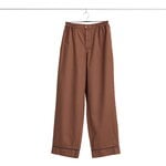 HAY Pantalon pyjama Outline, chocolat au lait