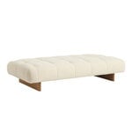 HAY Chaise longue Quilton Lift, Flamiber Cream A5 - rovere laccato