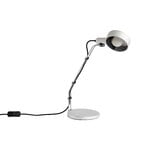 HAY Cupola desk lamp, clear anodised aluminium