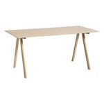 HAY CPH10 2.0 desk, 160 x 80 cm, lacq. oak - lacquered oak veneer