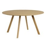 HAY CPH25 2.0 table, 140 cm, lacquered oak - lacquered oak veneer